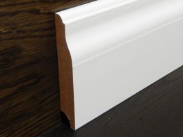 Фигурный из МДФ 100*18 мм (Россия).  Длина 2,4 м.