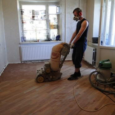 Теперь необходимо провести циклевку