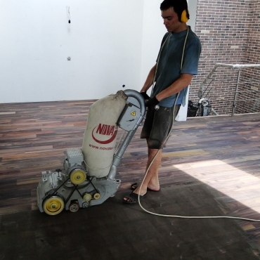 Шлифмашина СОо-206 в работе