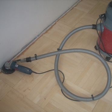 После проведения циклевки