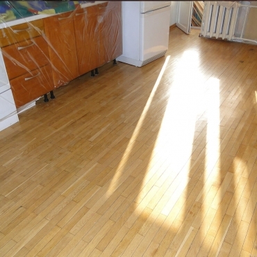 Паркет на кухне в Красногвардейском районе