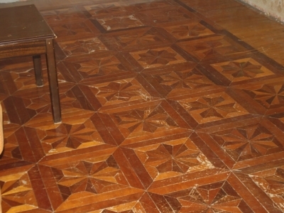 Вид старого напольного покрытия