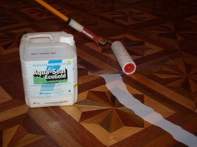 Внешний вид восстановленного паркета