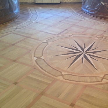 Циклёвка выполнена