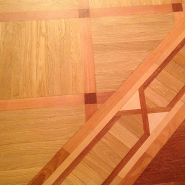 Шлифованный паркет под лаком