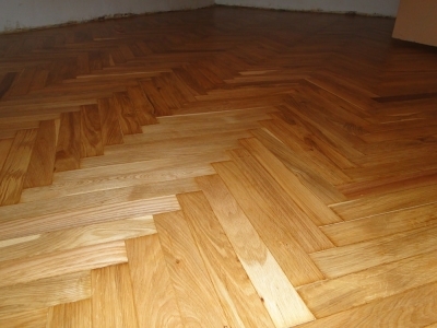 Результат работы после профессиональной циклевки