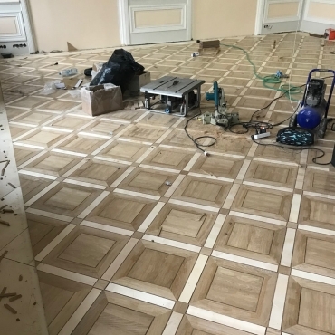 Шлифование напольного покрытия