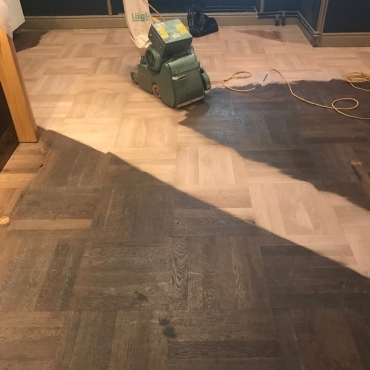 Шлифовальная машина Lagler Hummel в работе